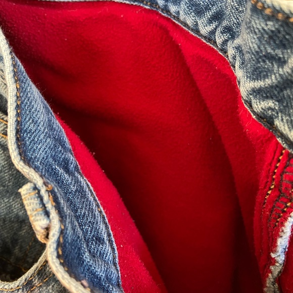 Vintage L.L. Bean fleece lined jeans - Picture 4 of 7